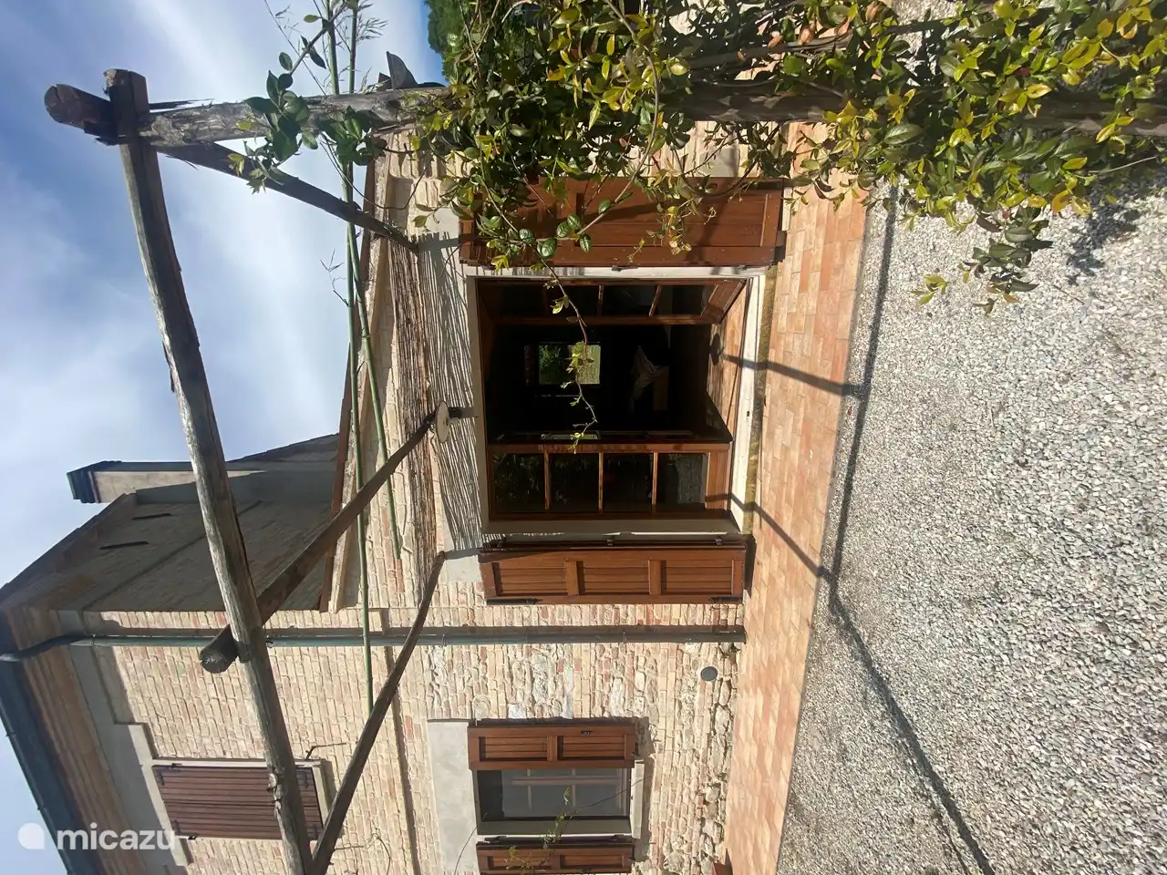 Casa del Picchio in Italien, Marken, Serrungarina - Ferienhaus