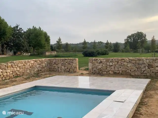 Mas Saint-Michel d'Euzet - Magnolia en Francia, Gard, Saint-Michel-d'Euzet - casa rural / cabaña Piscina 2: piscina de 25m
