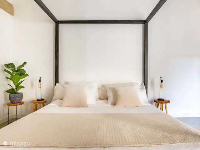 Mas Saint-Michel d'Euzet - Magnolia en Francia, Gard, Saint-Michel-d'Euzet - casa rural / cabaña recamara principal