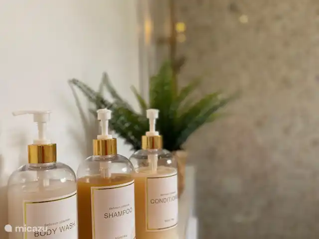 Villa Yuana | Curaçao, Banda Ariba (est), Cas Grandi - villa Shampoing, après-shampooing et nettoyant pour le corps disponibles dans toutes les salles de bains