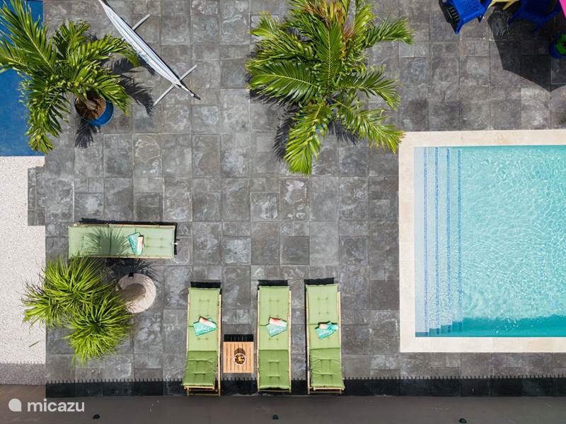 Vakantiehuis Curaçao, Banda Ariba (oost), Janwe Vakantiehuis Villa Boomkip met privé zwembad