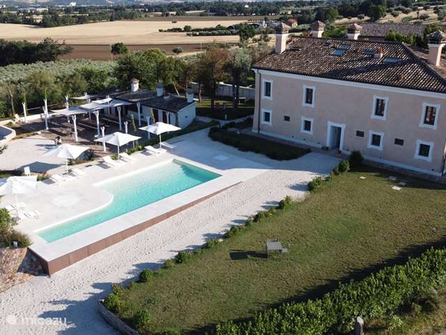 Holiday home in Italy, Marche, Monsano - apartment Villa Montefiore - app. lavand