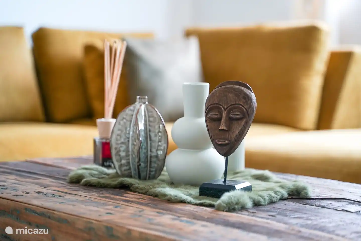 Schöner Artikel im Wohnzimmer