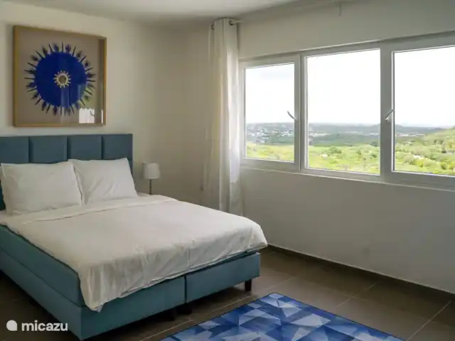 Chong’s Villa huren in Curaçao, Banda Abou (west), Grote Berg - villa Een van de slaap kamers boven