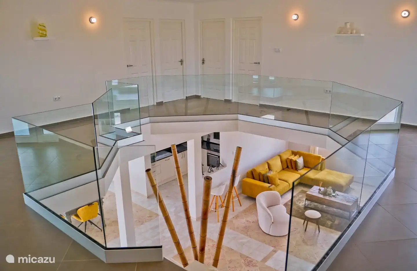 Dies ist der Flur im 2. Stock