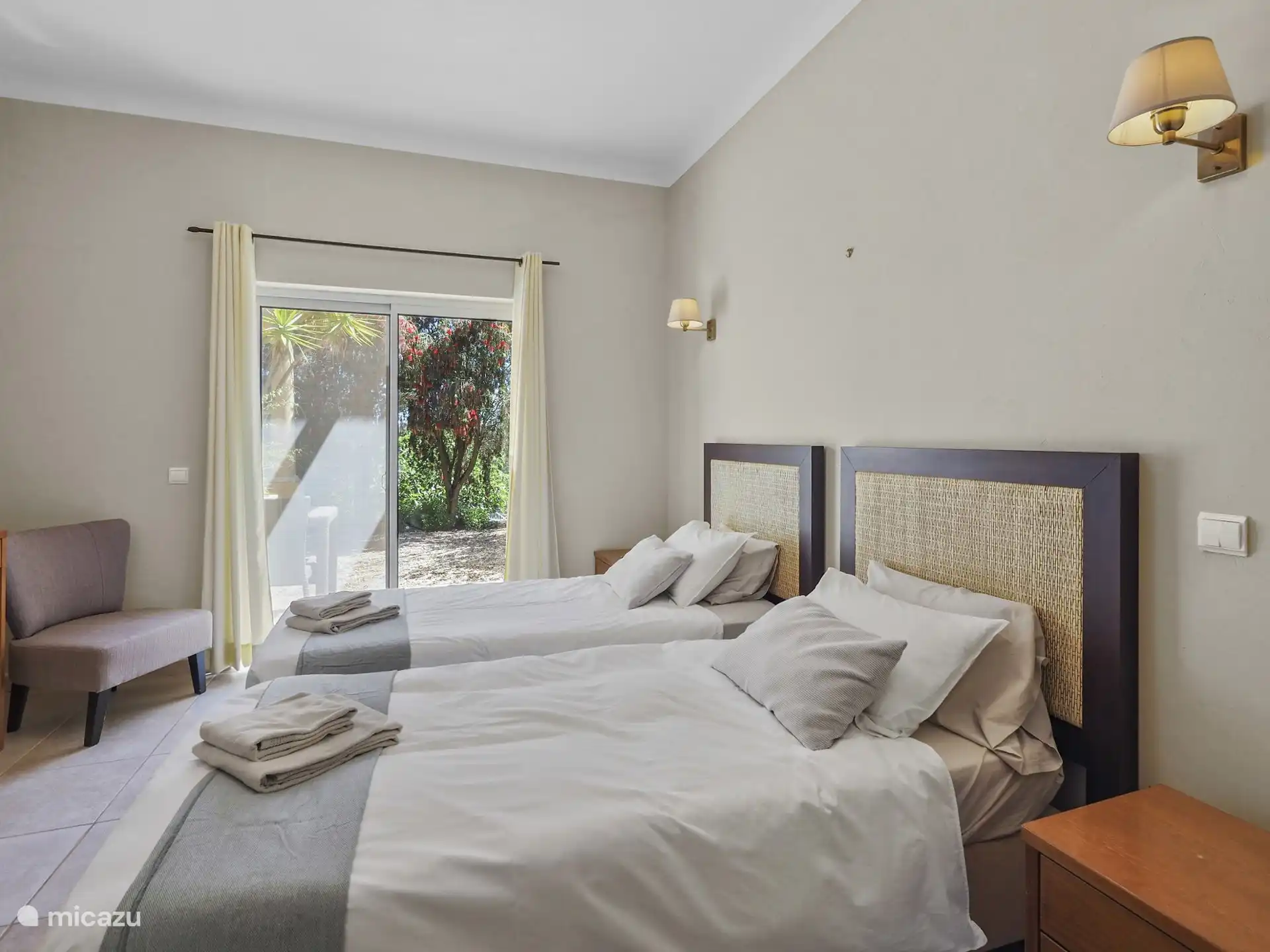 Bedroom 1 with terrace