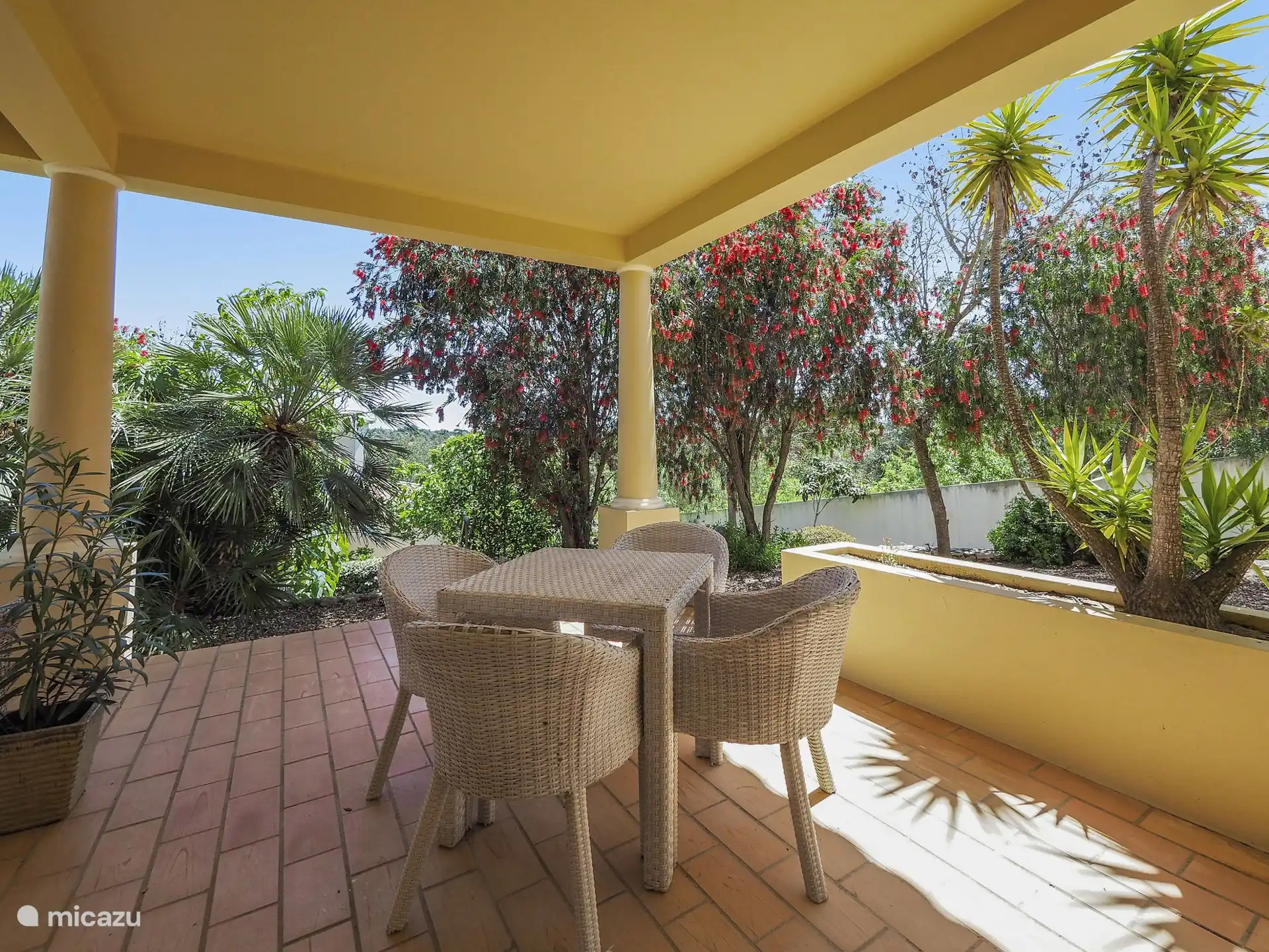 Terrace on the veranda near bedroom 2