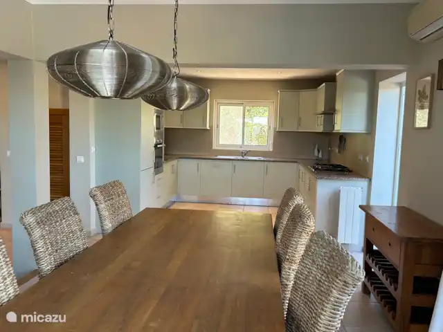 Villa Meijer Golf en Portugal, Algarve, Carvoeiro - villa Cocina abierta y comedor