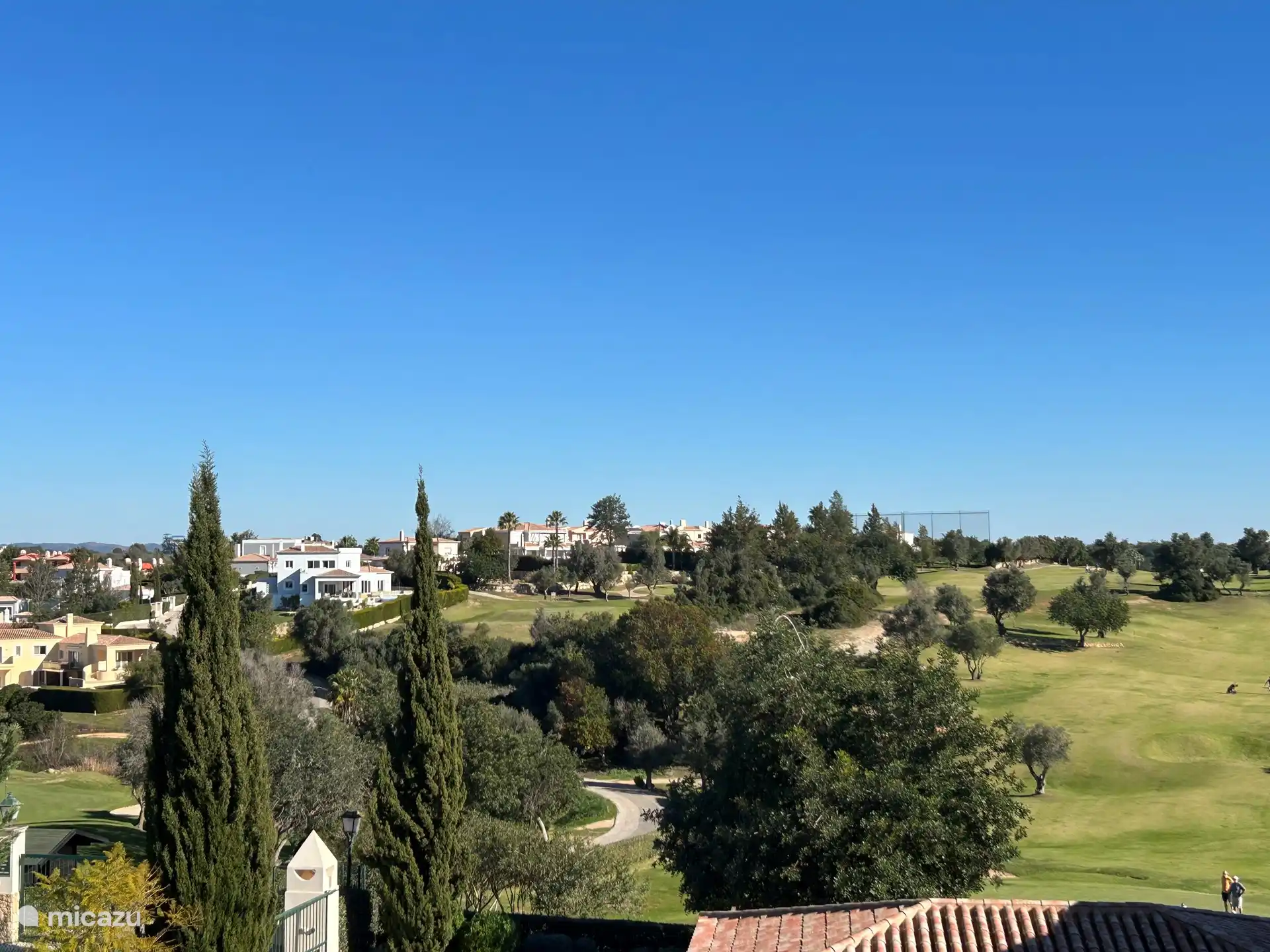 View from the roof terrace
