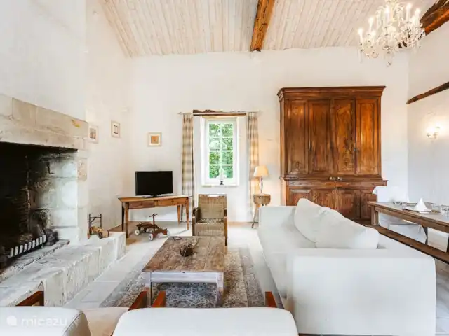 Logis La Tour - Orangerie huren in Frankrijk, Vendée, Fontenay - gîte / cottage Gezellig aan de haard