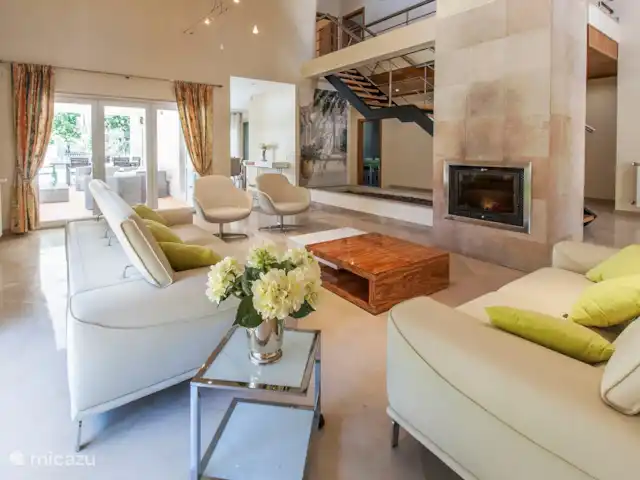 Villa Verdi en Portugal, Costa de Lisboa, Aroeira - villa Sala de estar