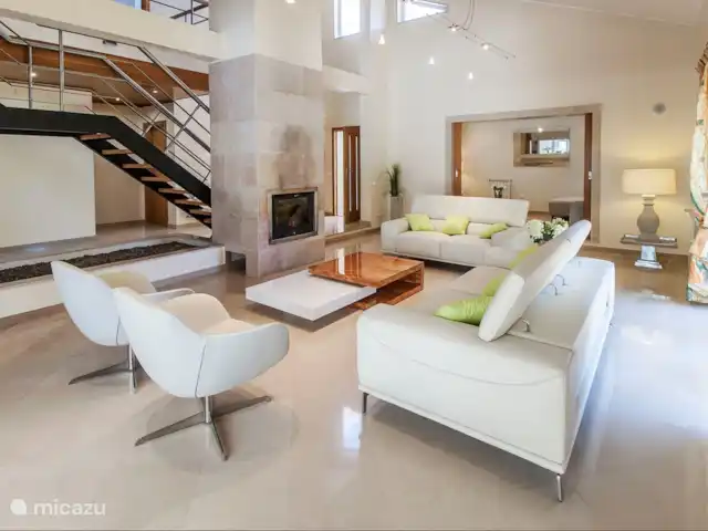 Villa Verdi en Portugal, Costa de Lisboa, Aroeira - villa Sala de estar