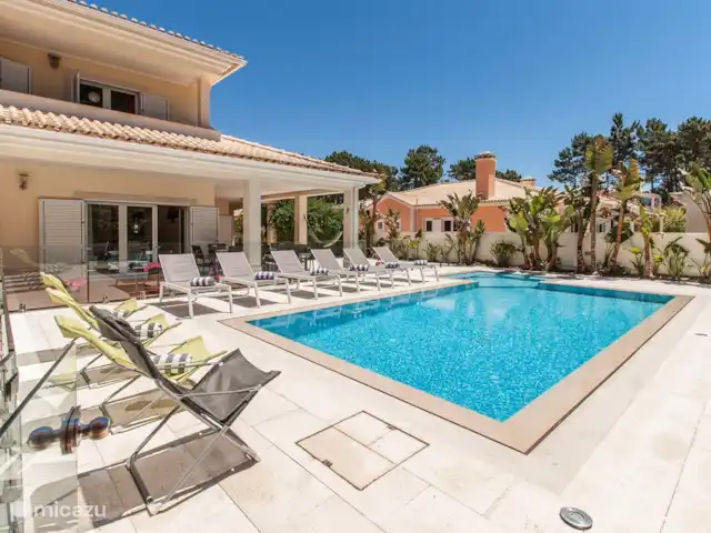 Villa Verdi en Portugal, Costa de Lisboa, Aroeira - villa Piscina privada