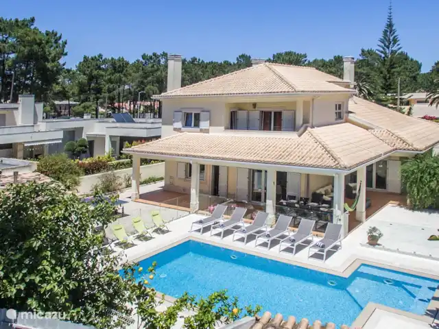 Villa Verdi en Portugal, Costa de Lisboa, Aroeira - villa Piscina privada