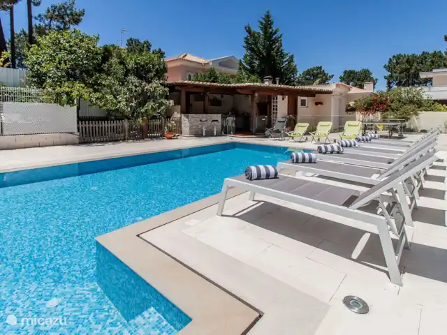 Villa Verdi en Portugal, Costa de Lisboa, Aroeira - villa Piscina privada