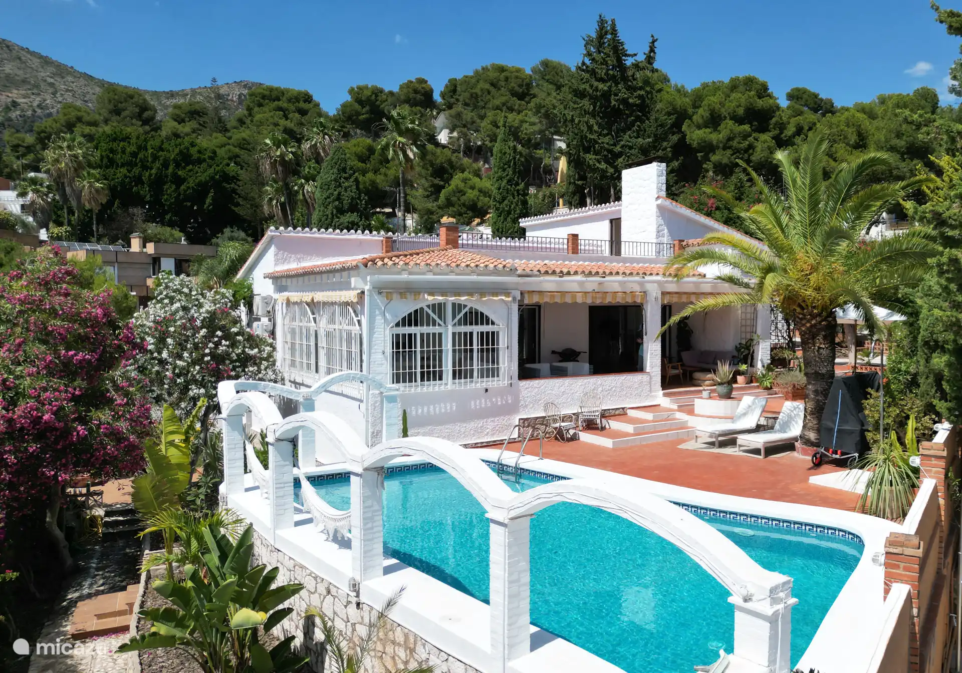 Winter sun, Spain, Costa del Sol, Málaga, villa Villa Lina