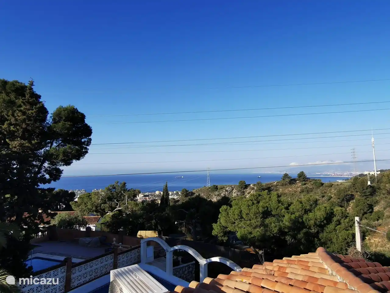 View from the roof terrace