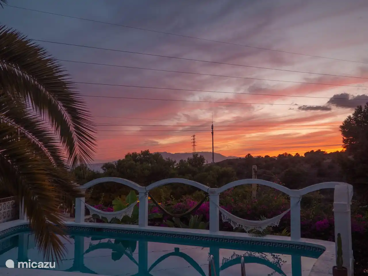 Enjoy the beautiful colors at the sunset