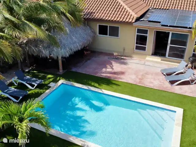 Villa Mi Dushi Cas Aruba en Aruba, Norte, Westpunt - villa Jardín con piscina