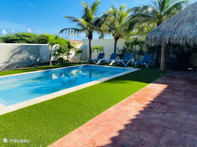 Villa Mi Dushi Cas Aruba en Aruba, Norte, Westpunt - villa Jardín y piscina privada