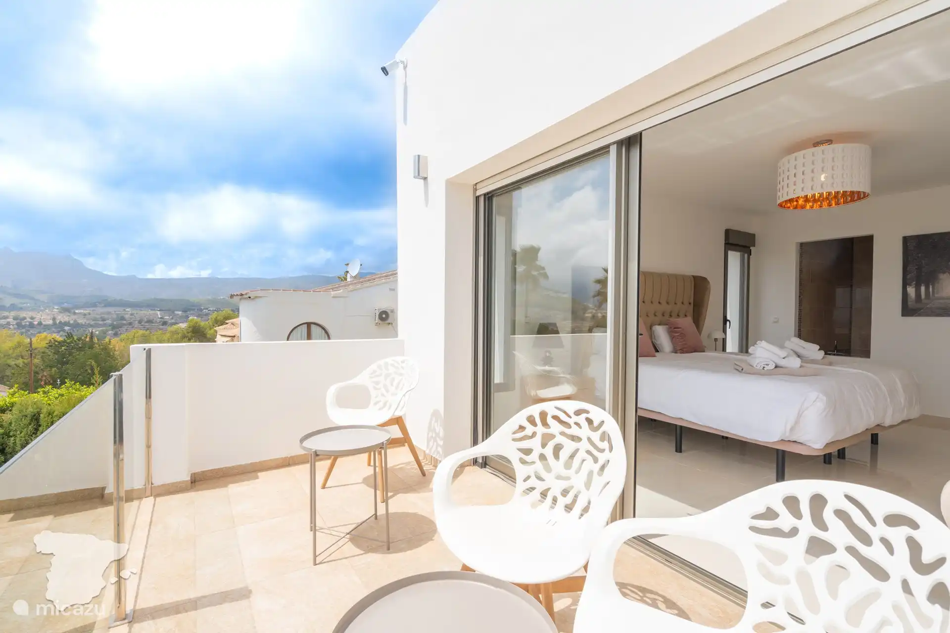 Terrasse vers la chambre 2