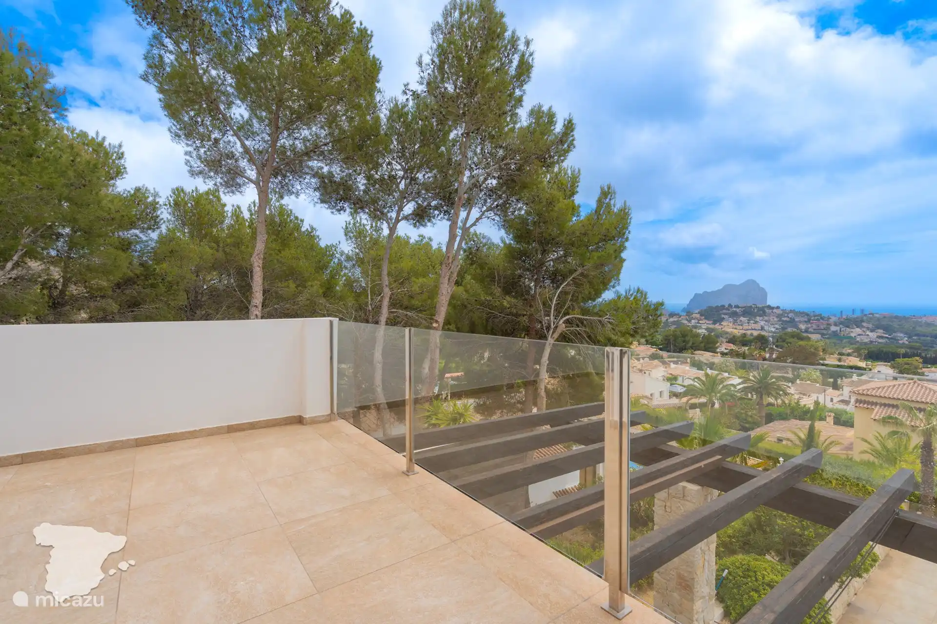 Terrasse - à l'étage