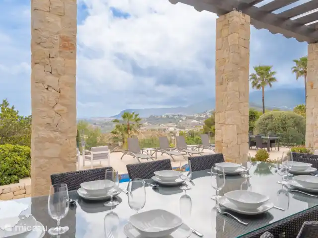 Casa Con Vista | Espagne, Costa Blanca, Calpe - villa Coin repas extérieur