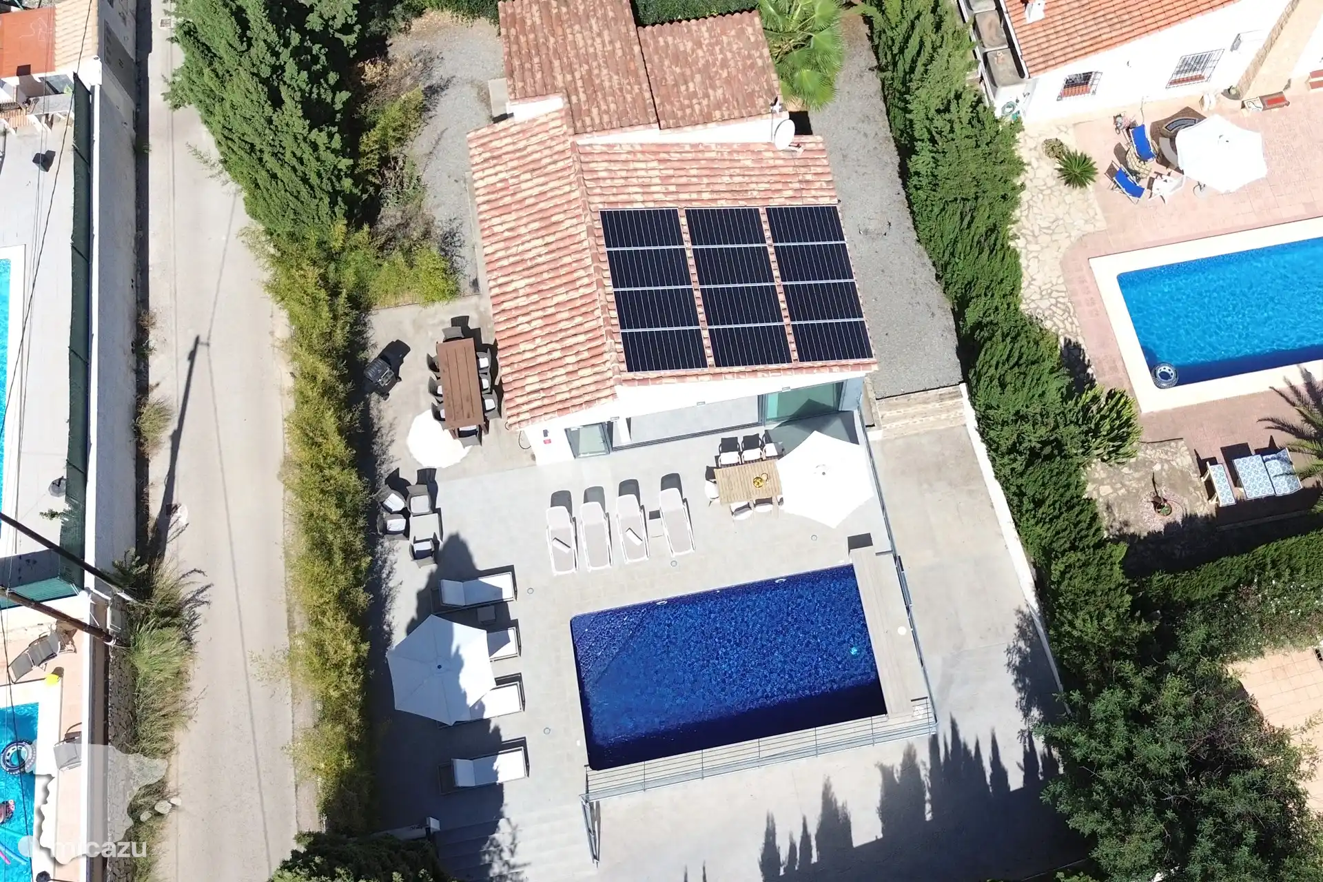 Draufsicht – Drohnenaufnahme