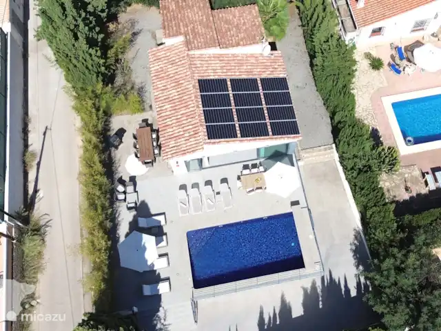 Villa Estación | Espagne, Costa Blanca, Calpe - villa Vue de dessus - Prise de vue par drone