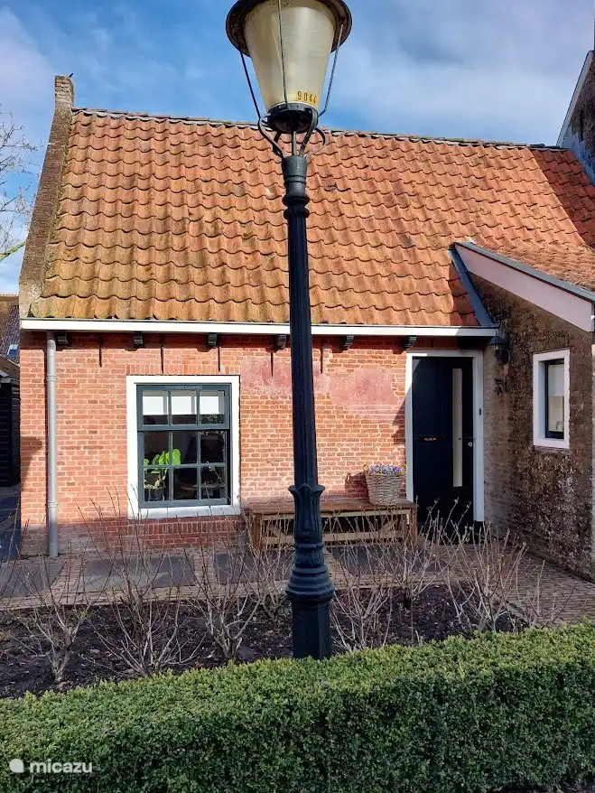 Die Vorderseite des Hauses