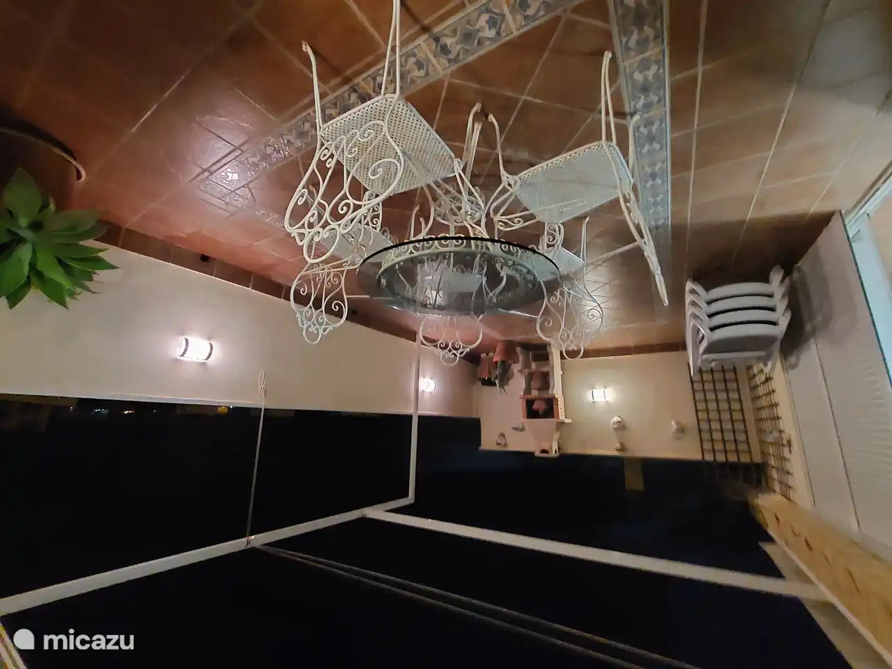 Terrasse auf Ebene 2