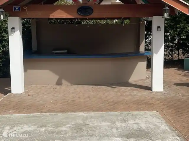 Location de Vacances Curaçao, Banda Ariba (est), Jan Thiel, appartement - Kas di Jola Bar avec BBQ à gaz