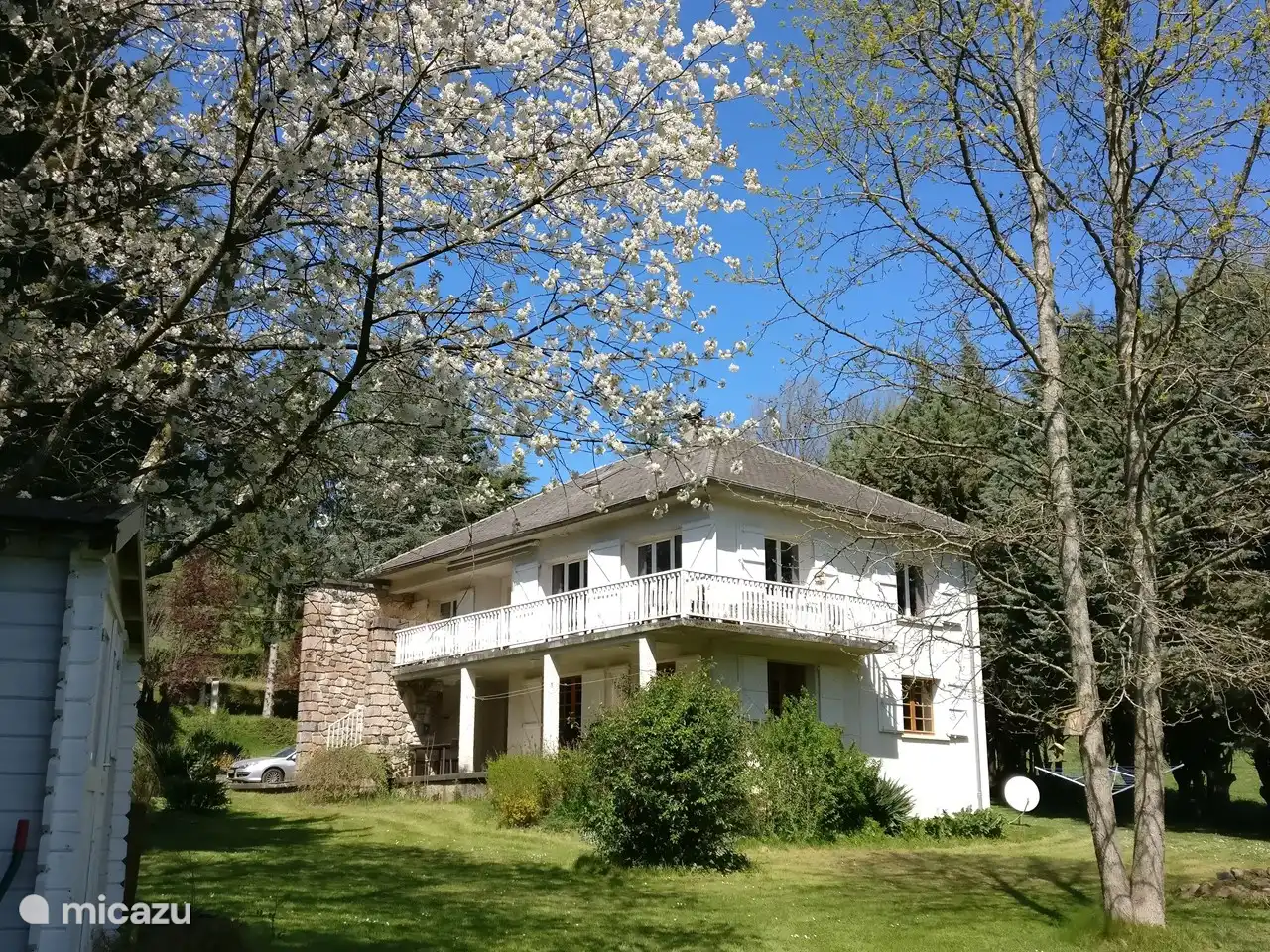 The house in spring