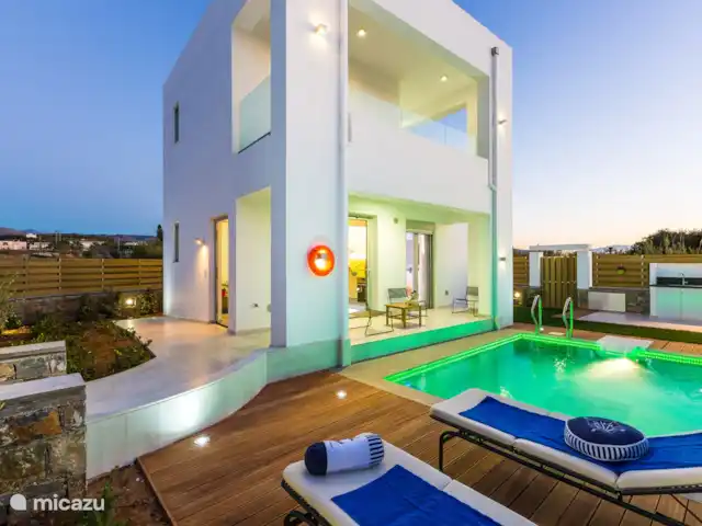Villa Eeanthe Thalasses huren in Griekenland, Kreta, Pigianos Kampos - villa Villa Eeanthe met zwembad en buitenkeuken