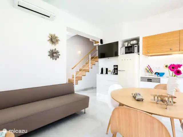 Villa Eeanthe Thalasses huren in Griekenland, Kreta, Pigianos Kampos - villa Woonkamer met open keuken