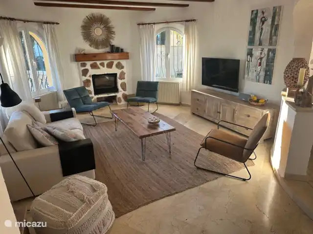 Villa Helios huren in Spanje, Costa Blanca, Moraira - villa Sfeervolle woonkamer!