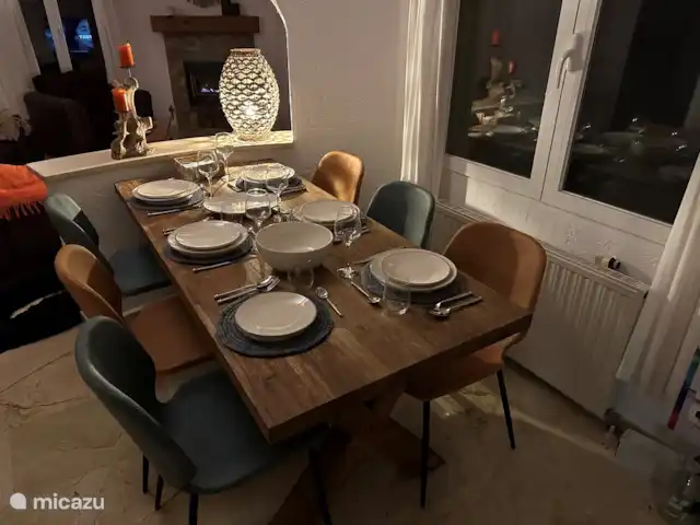 Villa Helios huren in Spanje, Costa Blanca, Moraira - villa Eettafel in de keuken.