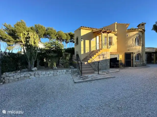 Villa Helios huren in Spanje, Costa Blanca, Moraira - villa De voorkant van de prachtige villa