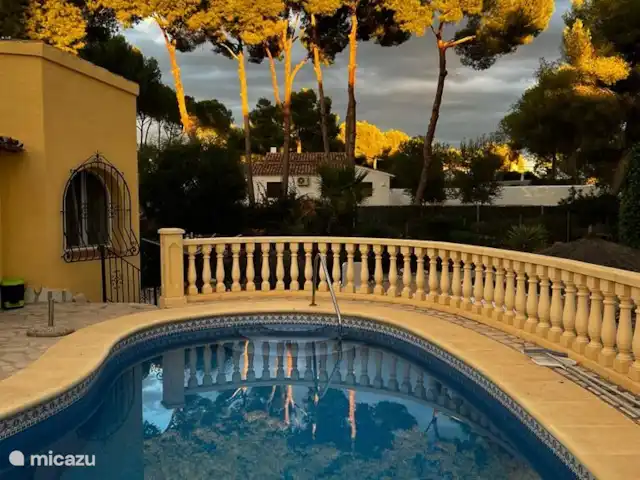 Villa Helios huren in Spanje, Costa Blanca, Moraira - villa Zelfs met donderwolken een plaatje!!!