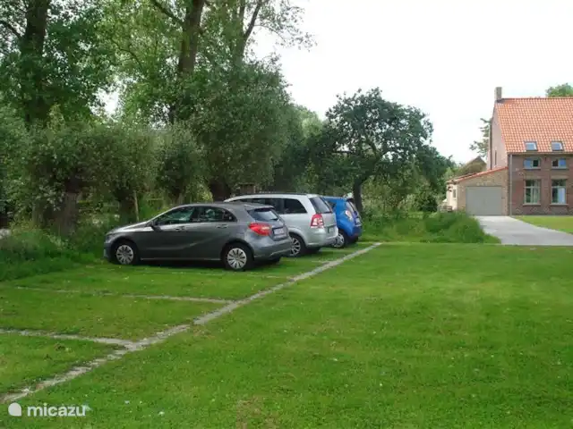 Location de Vacances Belgique, Flandre occidentale, Bruges, ferme - Hoeve de Hagepoorter 1 - Charme Parking