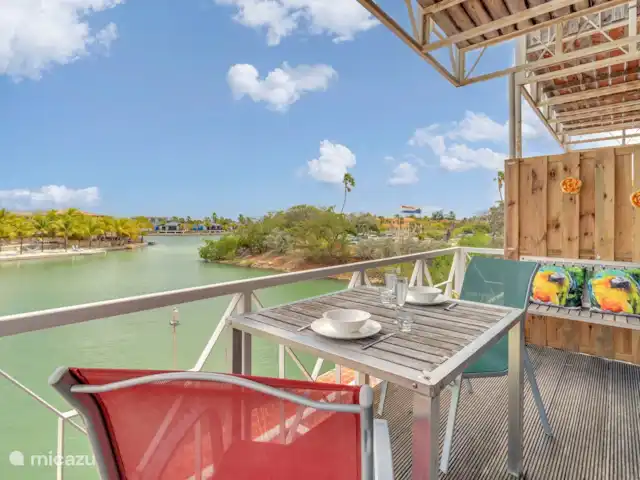 Caribbean Court | Harbor View | Bonaire, Bonaire, Kralendijk - appartement Balcon avec vue sur la marina