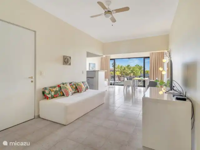 Caribbean Court | Harbor View | Bonaire, Bonaire, Kralendijk - appartement Le salon