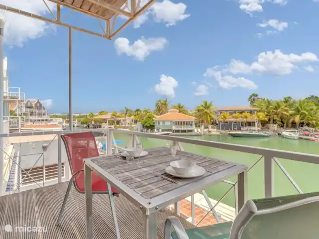 Caribbean Court | Harbor View | Bonaire, Bonaire, Kralendijk - appartement Balcon avec vue sur la marina