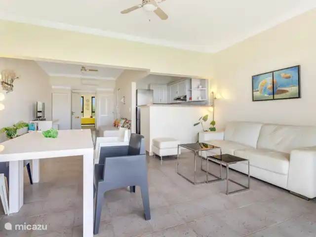 Caribbean Court | Harbor View | Bonaire, Bonaire, Kralendijk - appartement Le salon