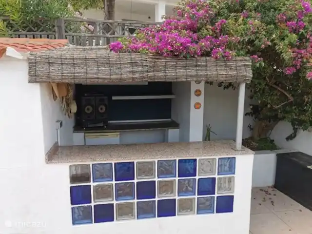 Casa el Girasol en España, Valencia, Montroy - villa Bar de la piscina