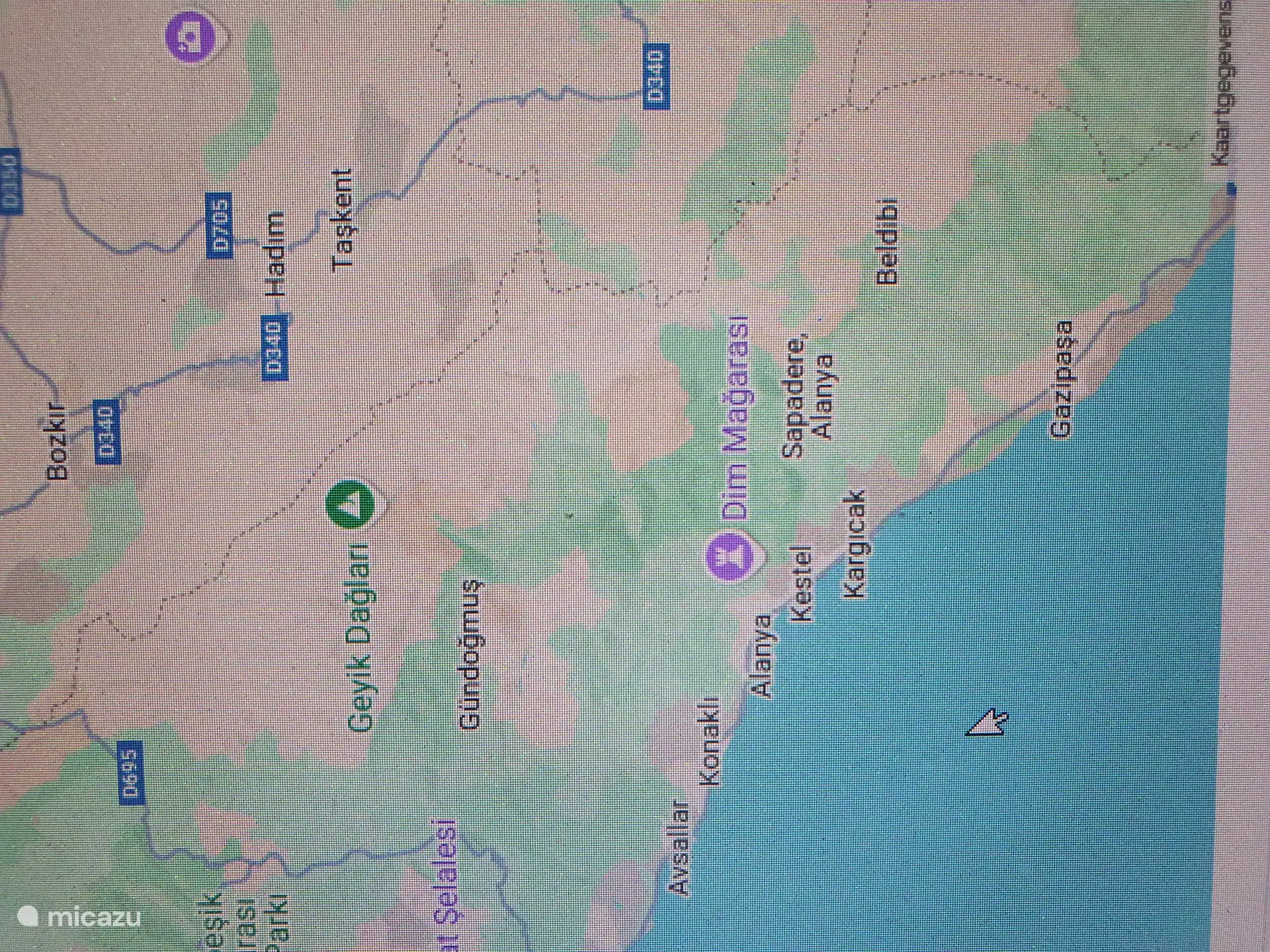 Alrededores en el mapa 