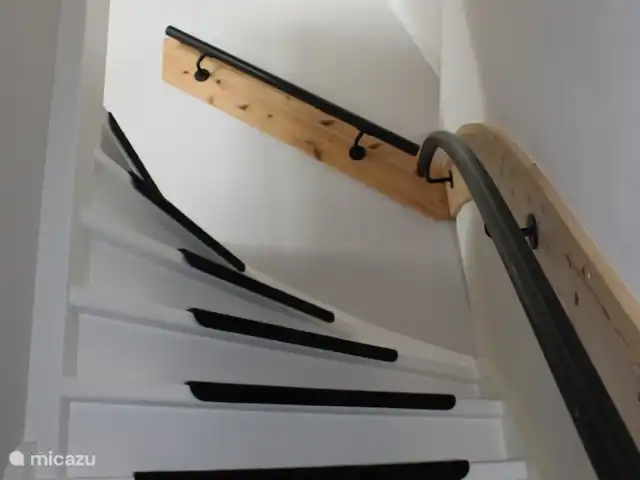 Location de Vacances Pays-Bas, Hollande du Nord, Breezand, appartement - Bloemenpracht escalier avec bardage