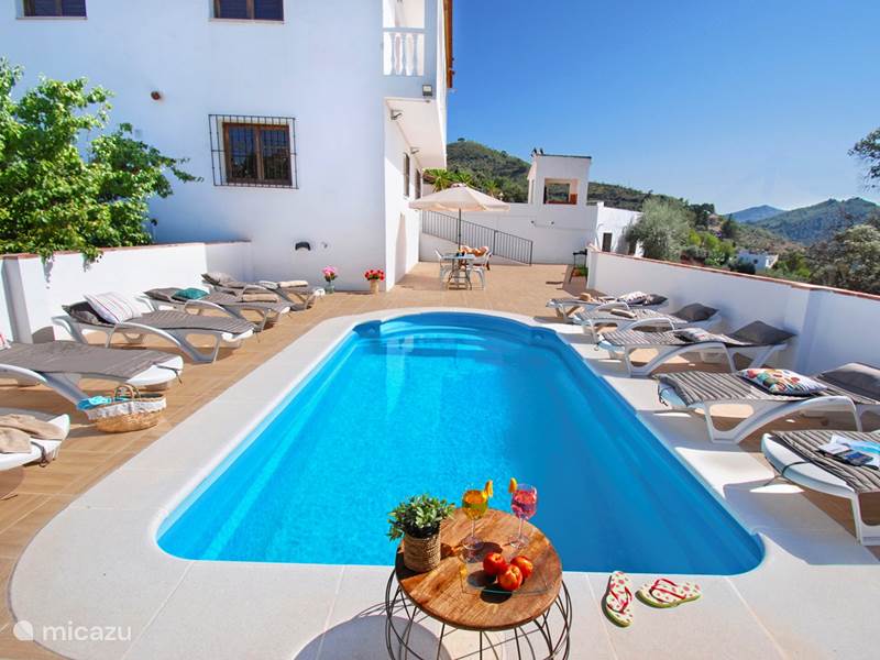 Holiday home in Spain, Costa del Sol, Comares Holiday house Casa Jara