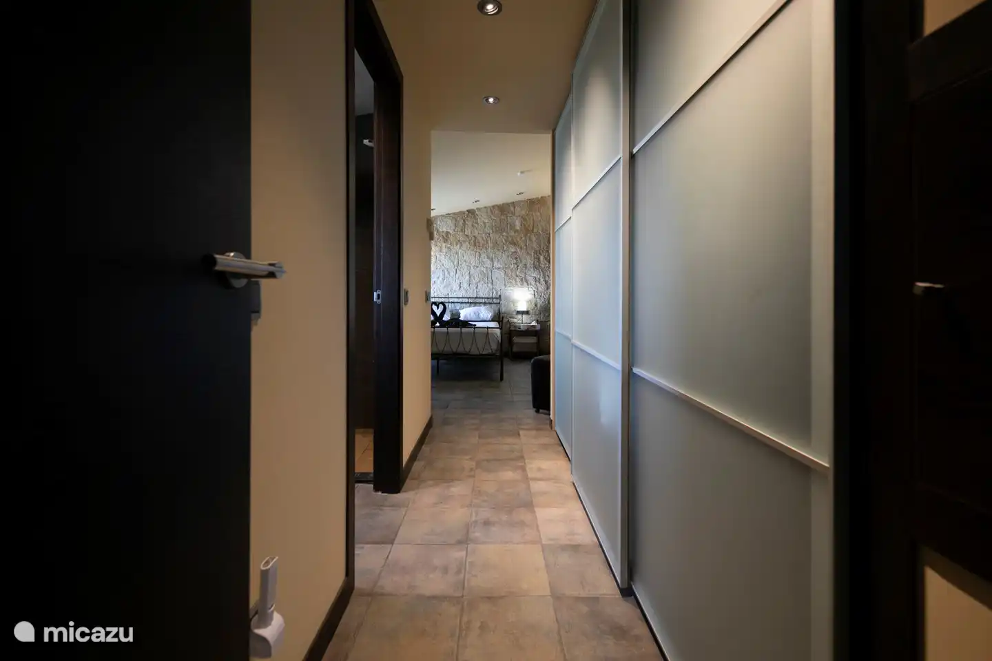 entrance to the master bedroom