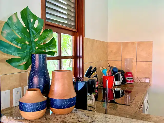 Blue Bay Villa Individuelle Azur | Curaçao, Curaçao-Centre, Blue Bay - villa table de cuisson d'indication dans la cuisine